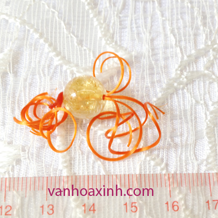 Cước tơ lụa chun co giãn xỏ hạt đá hạt gỗ phong thủy (2.2m/ đoạn)