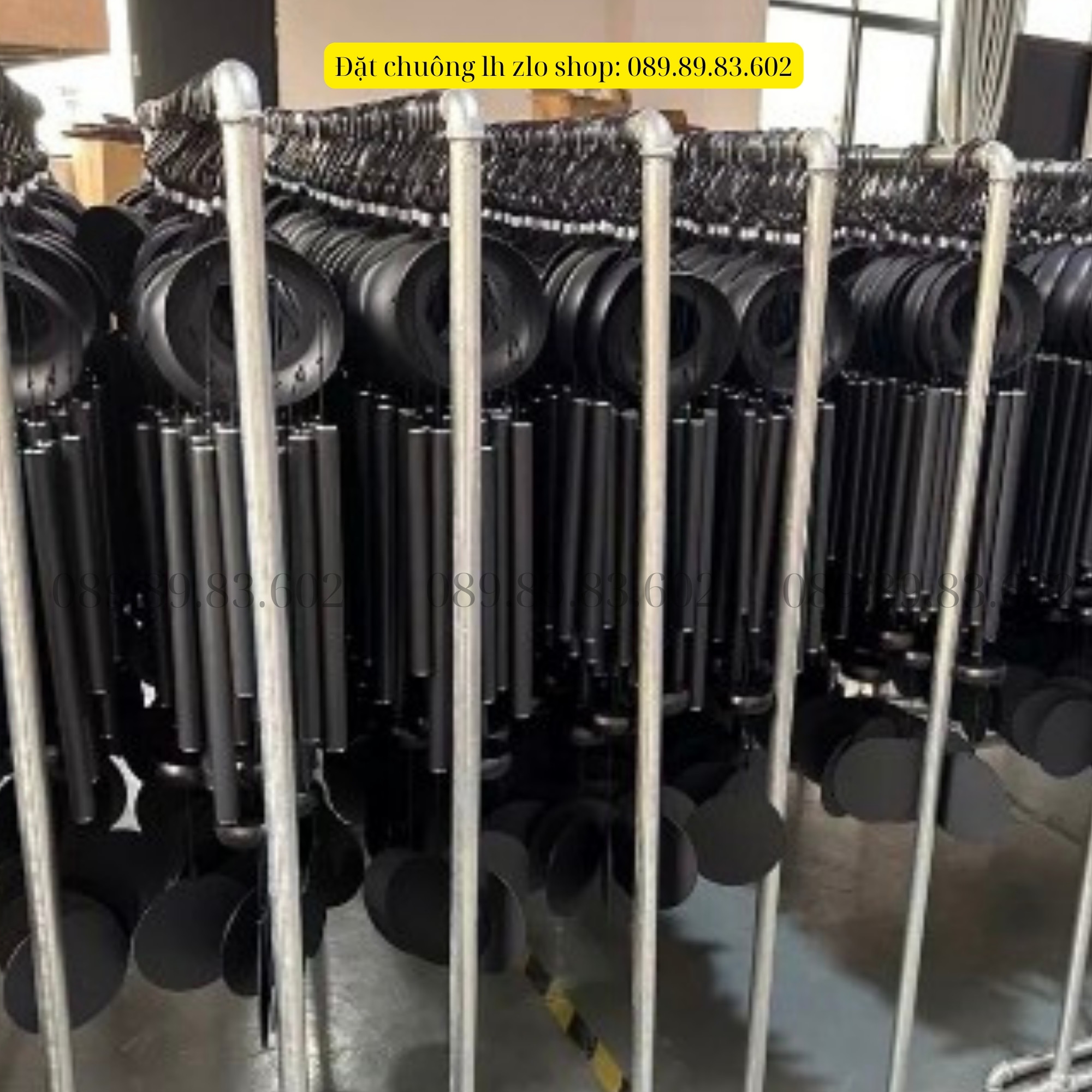 Chuông gió phong thuỷ nhạc thiền Lá 18mm