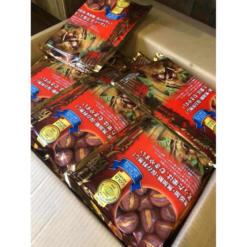 Hạt dẻ hấp tách vỏ Nhật 260gr