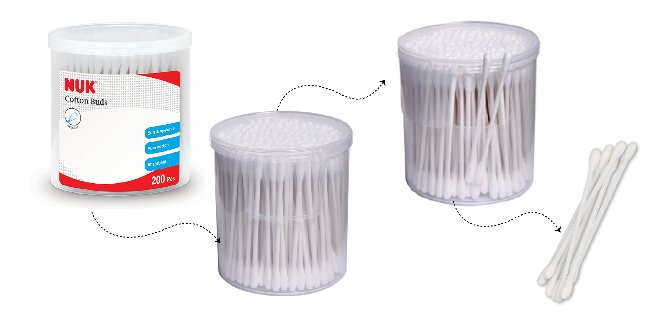 TĂM BÔNG COTTON NUK