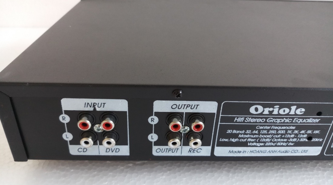 Đầu Lọc Âm Thanh Equalizer Oriole EQ9000