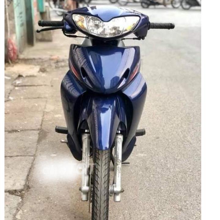 {Tặng kèm tem}   [HOT HOT HOT] Bộ dàn áo xe Future 1 đời 2000-2003 - Nhựa nguyên sinh ABS màu Xanh Tím Than, phụ tùng xe máy số 1