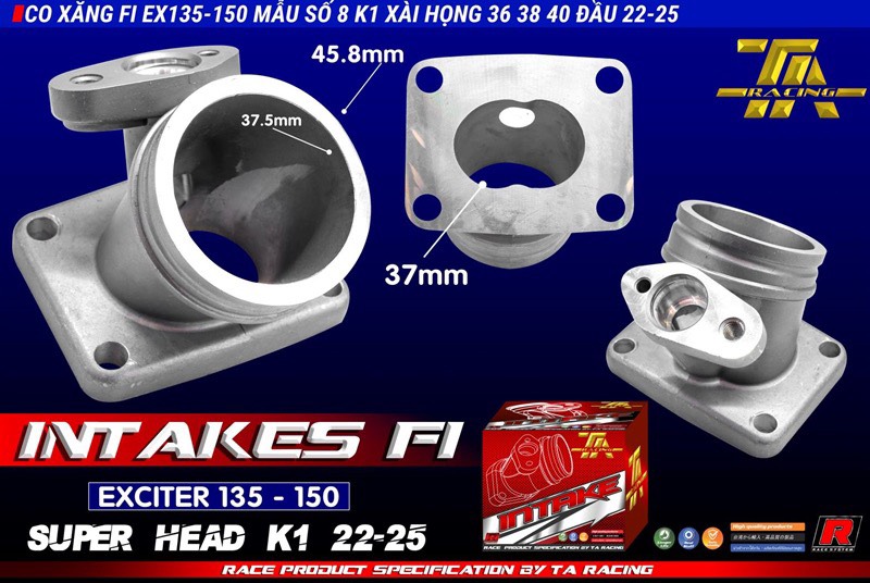 Co xăng exciter 135 LÊN Fi