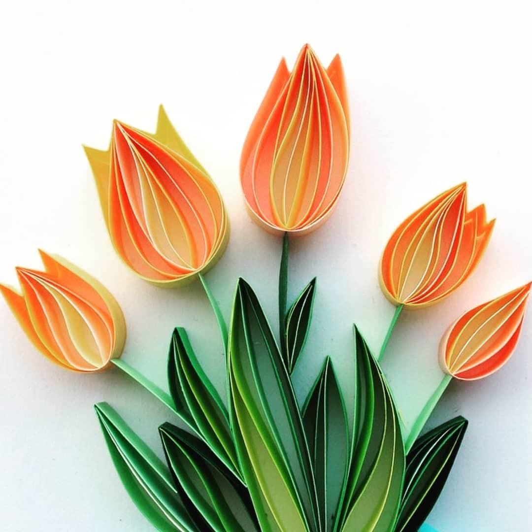 Bộ Quilling - Gồm 5 sản phẩm quilling