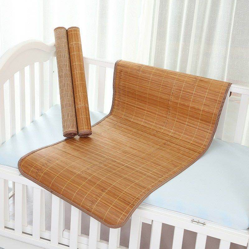 Chiếu tăm sợi tre Bamboo cho bé, chiếu nằm nôi (cũi) cho bé