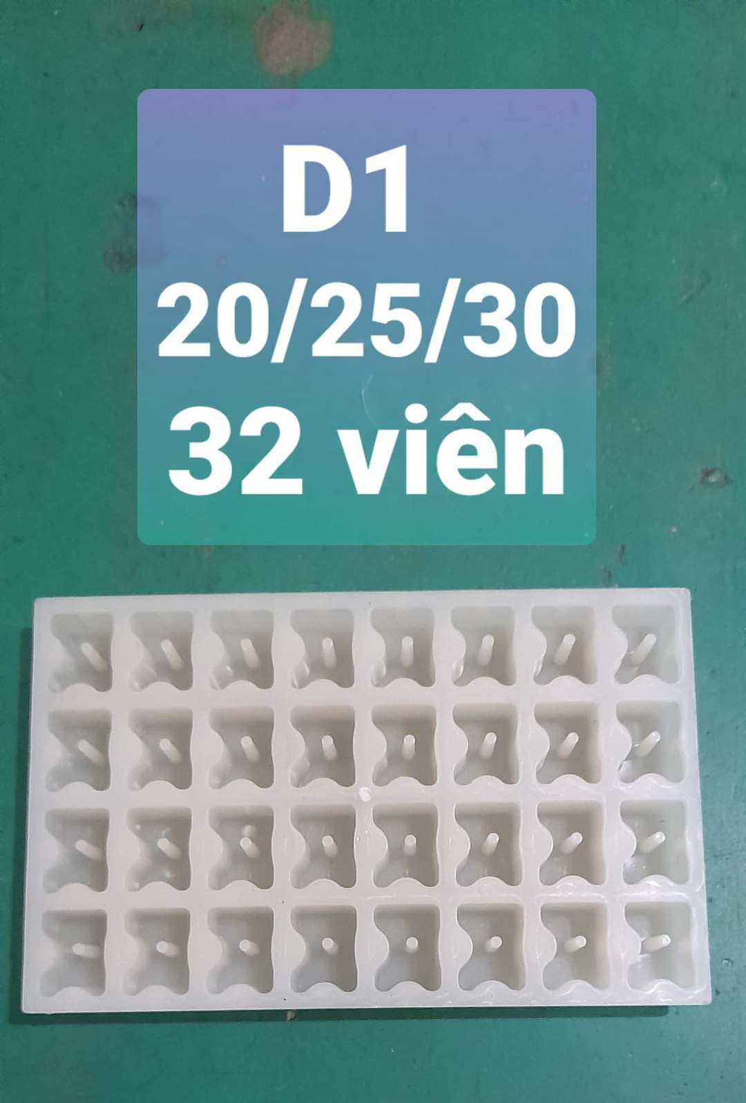 KHUÔN ĐÚC CON KÊ BÊ TÔNG ĐA NĂNG D1 (20/25/30)