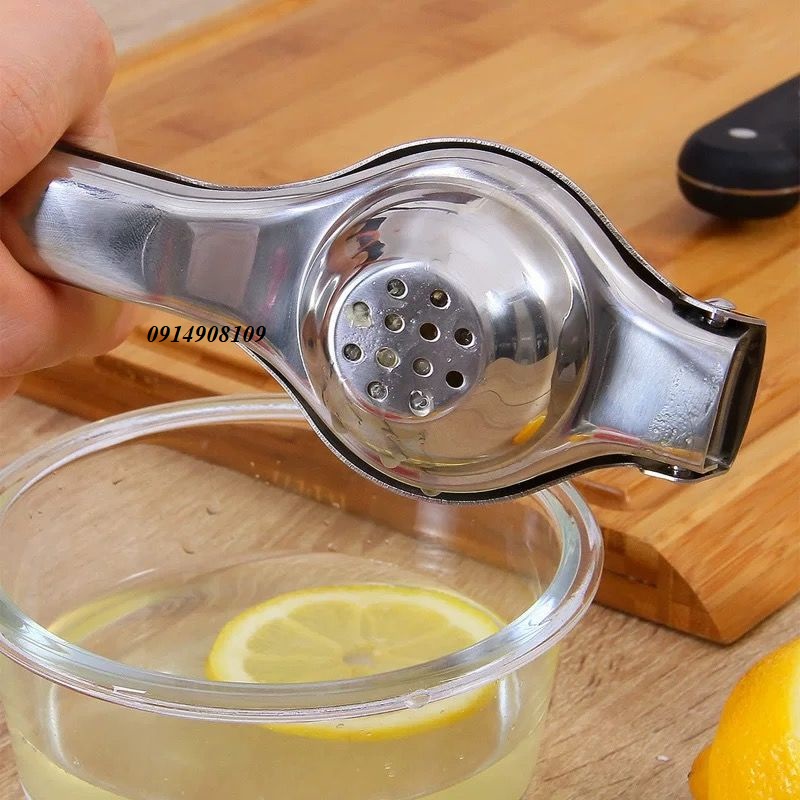 Dụng cụ vắt chanh inox (kẹp vắt chanh)