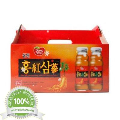 Hộp 12 Nước Uống Hồng Sâm Dongwon 180ml