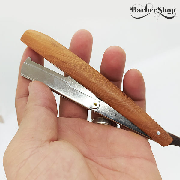 Dao cạo râu,lông mặt thanh sơn,cán gỗ,cán inox