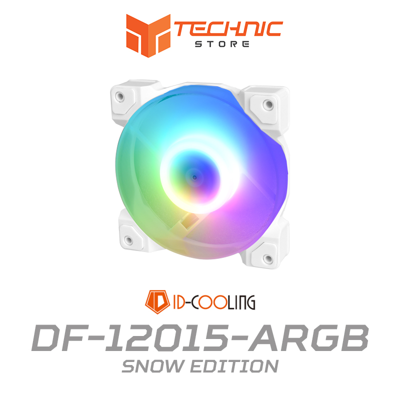 Quạt tản nhiệt ID-Cooling DF-12025-ARGB SNOW