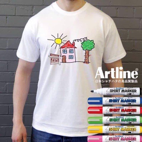 Bút vẽ áo không trôi - Shirt Marker - Artline EKT-2