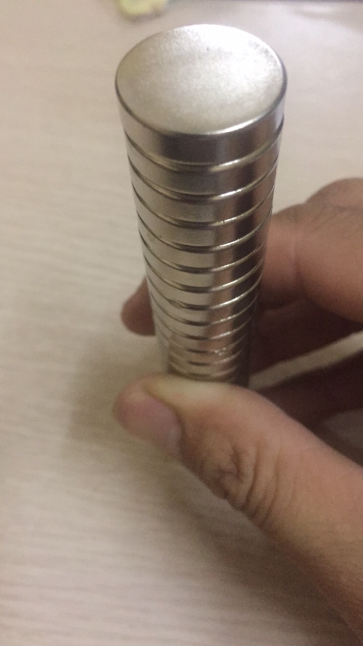 Combo ( 15 viên 20x5 nam châm đất hiếm ), nam châm có lực hút mạnh