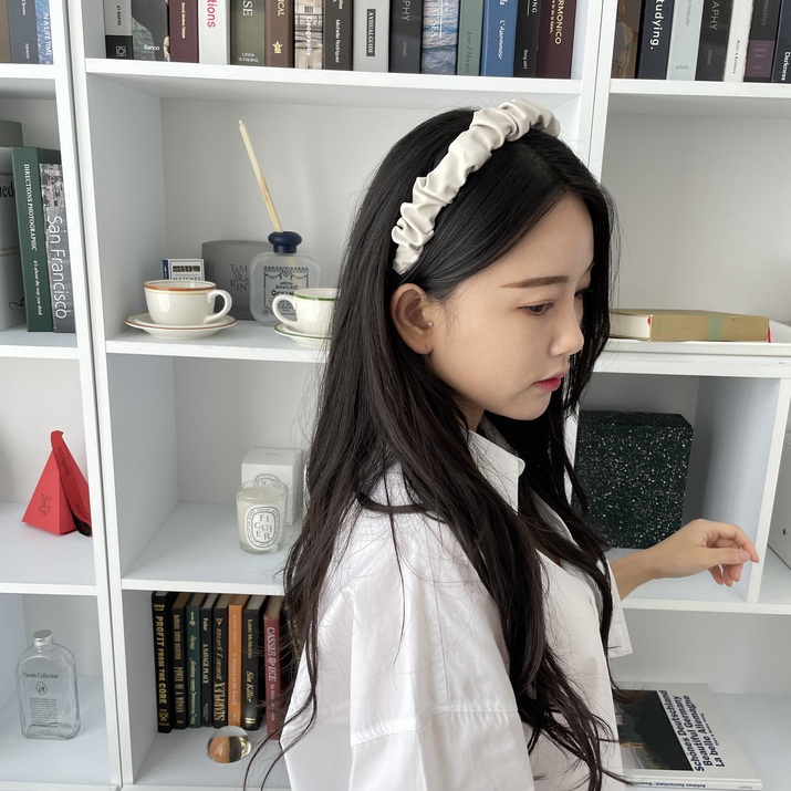 Cài tóc Leather headband Hàn Quốc