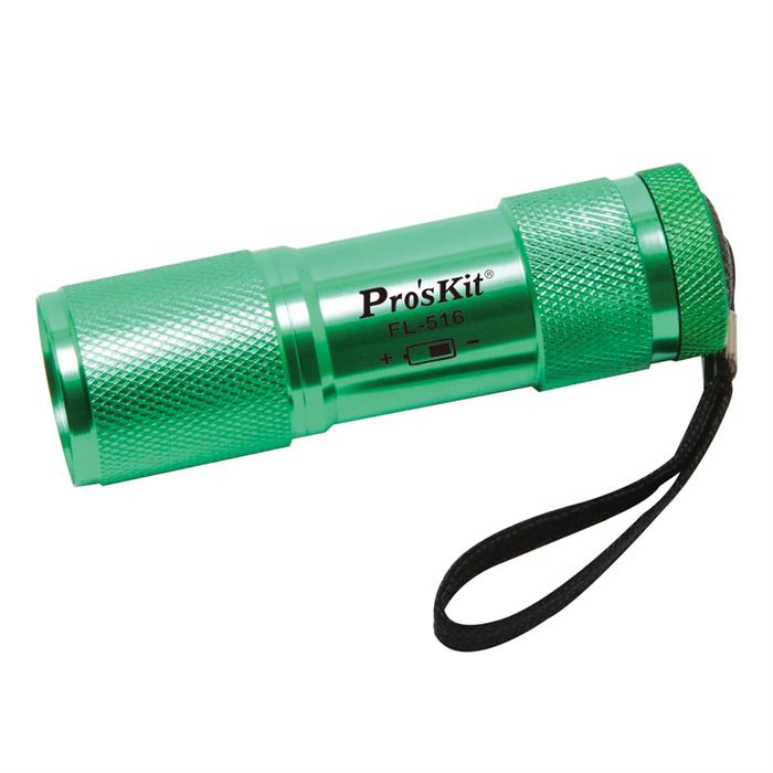 [HCM]Đèn pin Proskit FL-516 (Xanh)