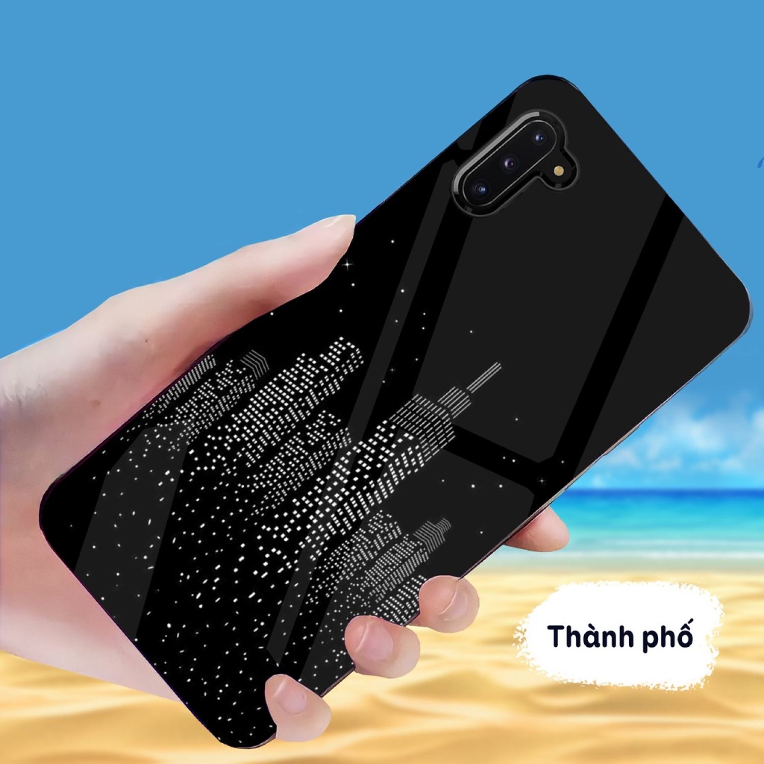 Ốp Lưng Samsung Note 10, Note 10 Plus, Note 10 Lite mặt kính gương sáng bóng, thời trang