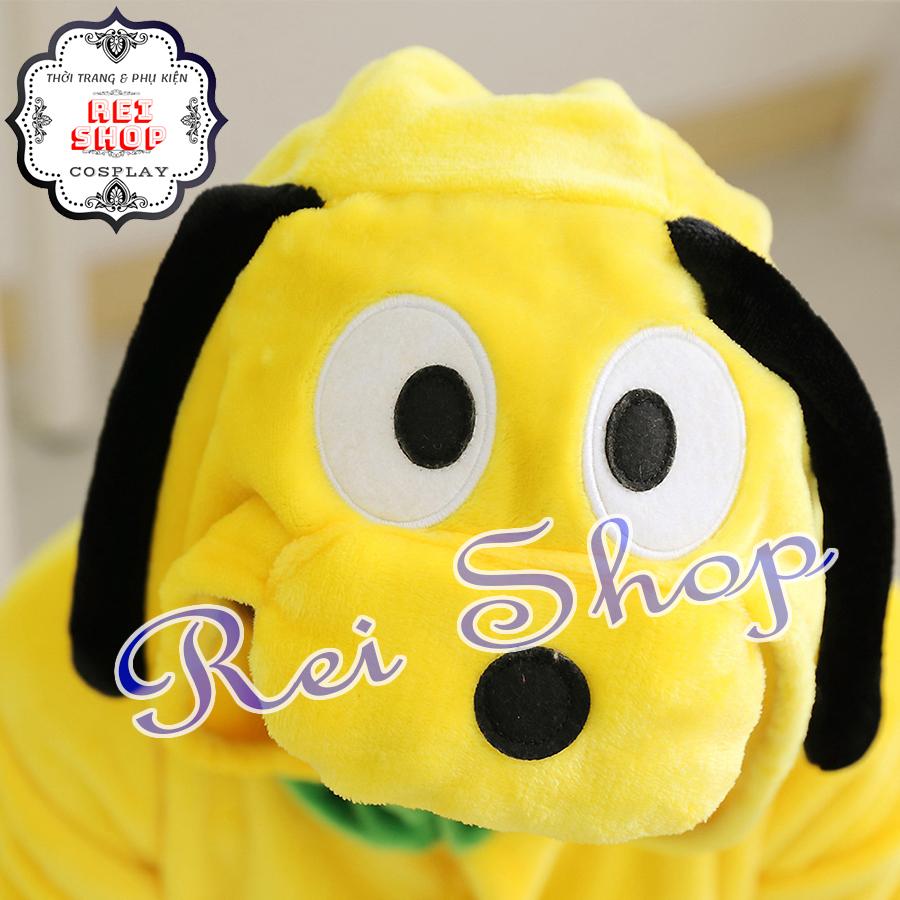 Bộ Đồ Hình Thú Chó Pluto Size Cho Người Lớn