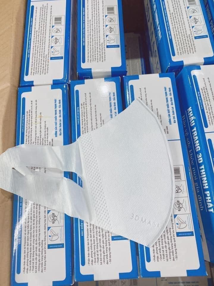 Khẩu Trang 3D Mask   HỘP 50C