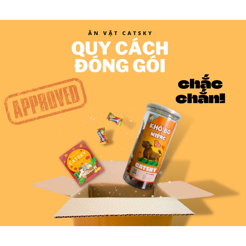 Khô Bò Miếng Catsky 300g