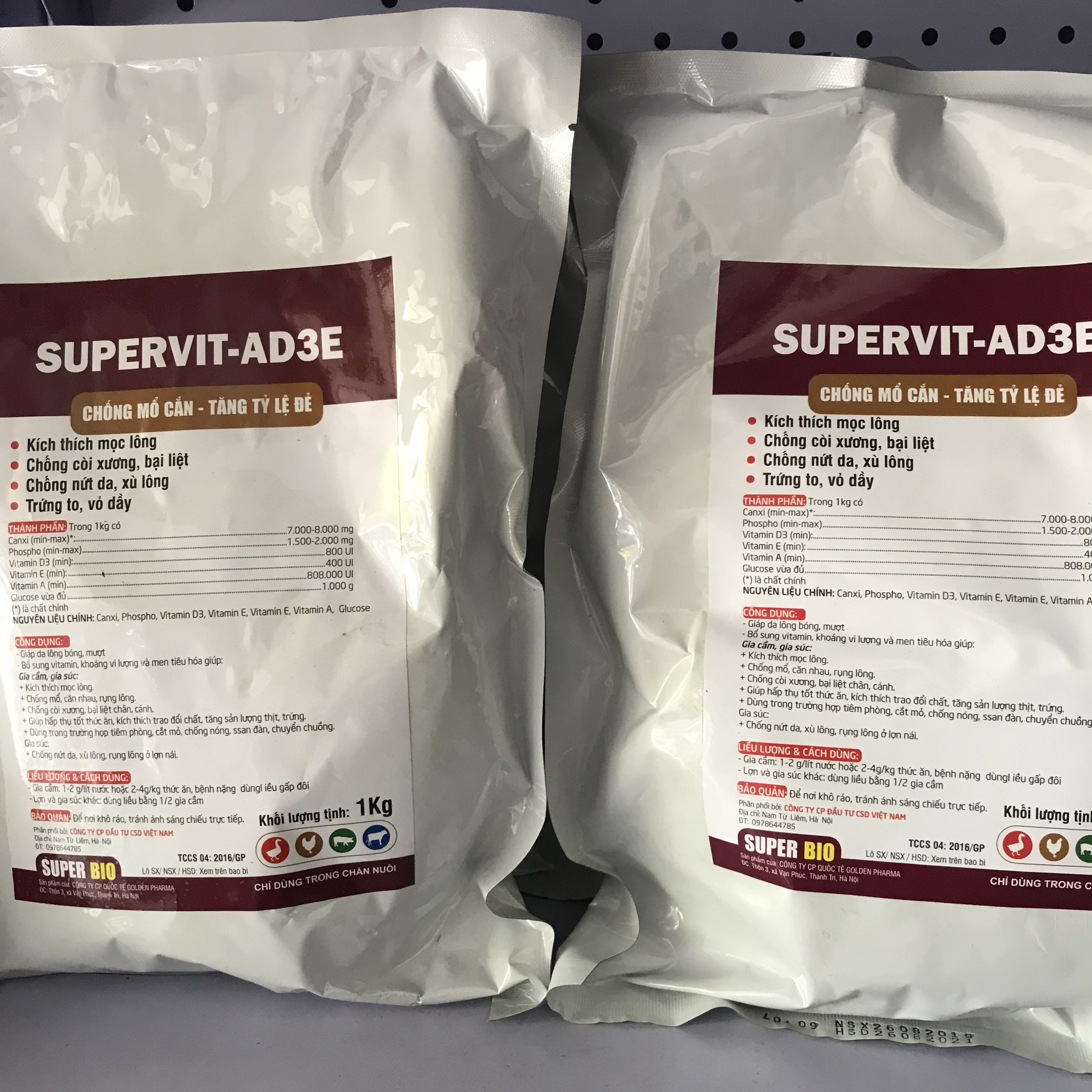 3kg Kích thích đẻ trứng lên giống