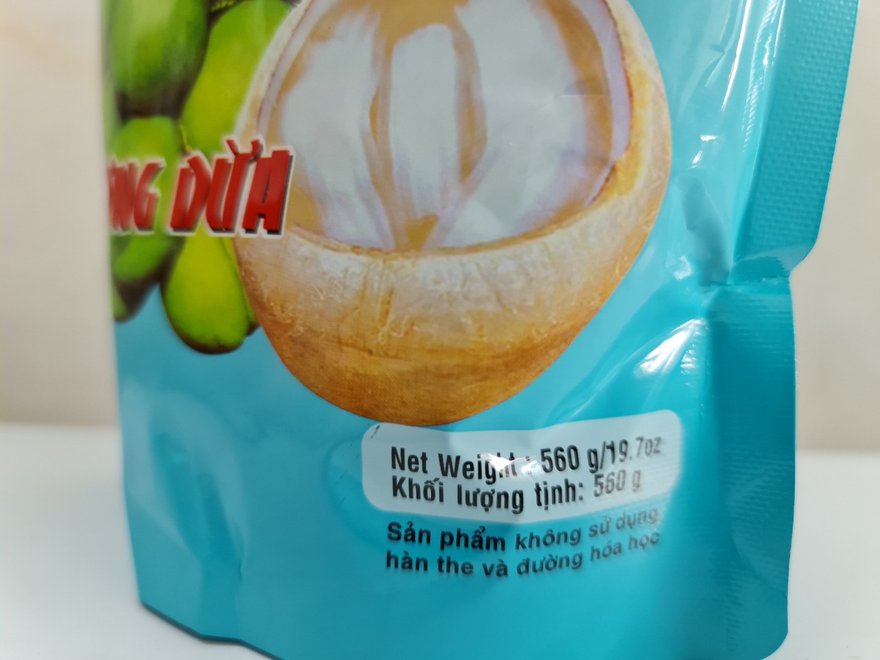 [TÚI LỚN 560g – hương DỪA] BỘT THẠCH RAU CÂU PHA SẴN [VN] RC3K Agar Jelly Pudding Coconut Flavour