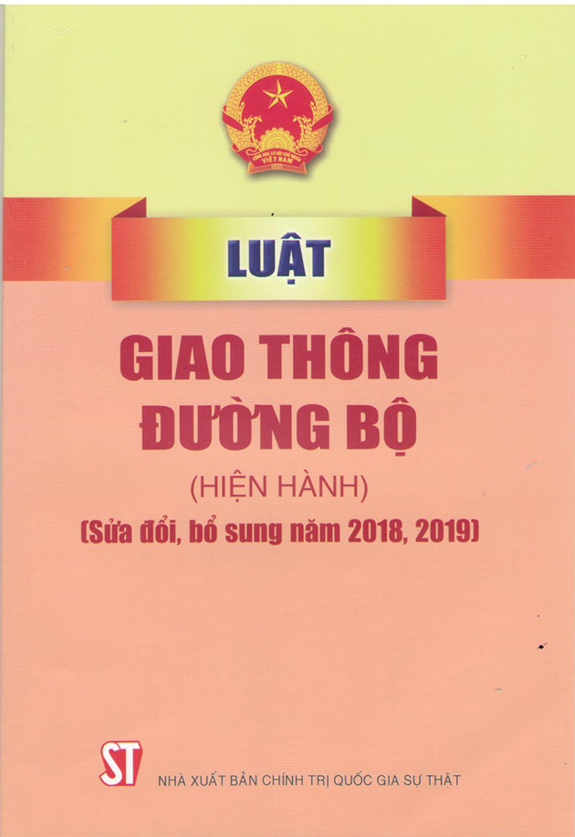 Luật giao thông đường bộ - sách luật pháp