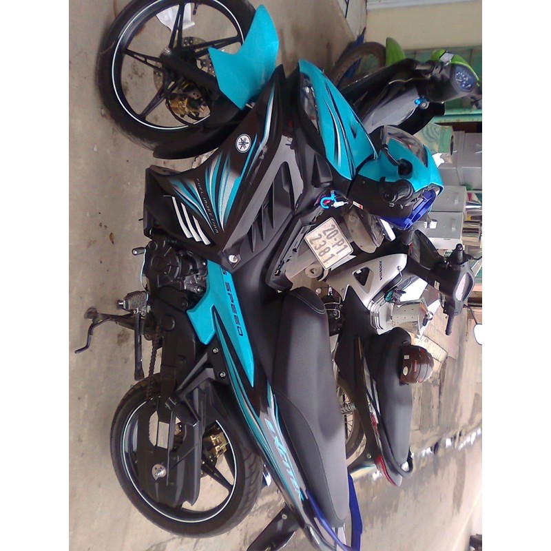 Tem rời exciter 135 Xanh đen
