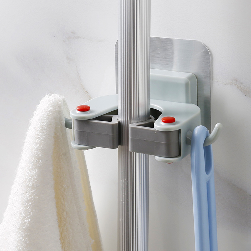 Dụng cụ kẹp đồ vật có 2 móc treo đa năng
