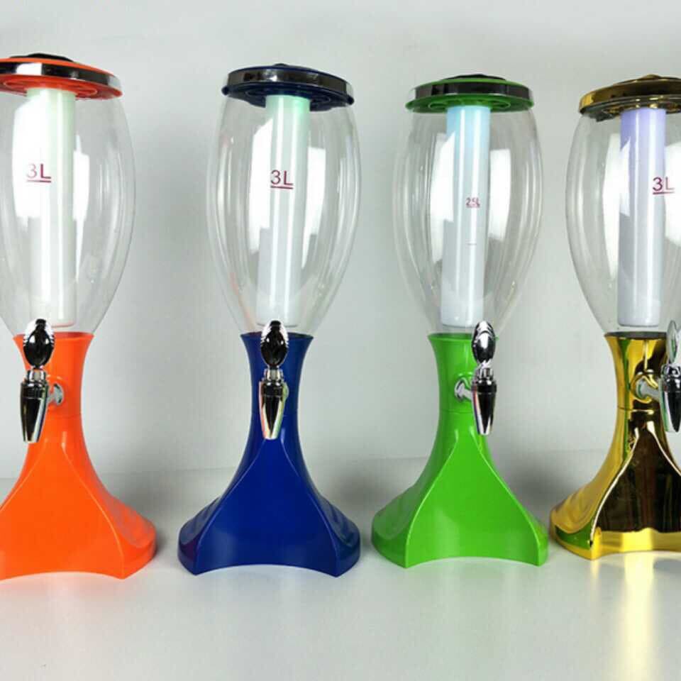 Bình Đựng Nước 3L V8 (Vàng)