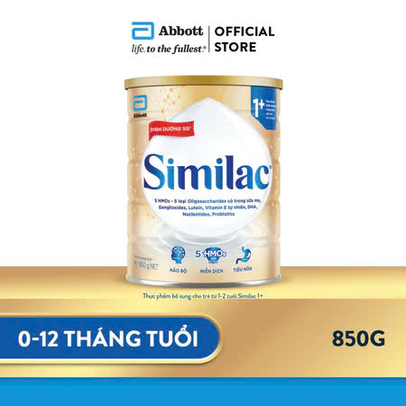 Sữa bột Similac PRODI-G 1+ 850g /1.6kg Mới
