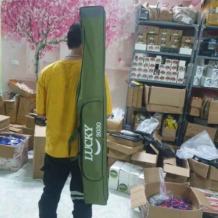 [SALE] [Siêu Bền] Túi Đựng Cần LUCKY Gia Công Đủ Size 2 Ngăn