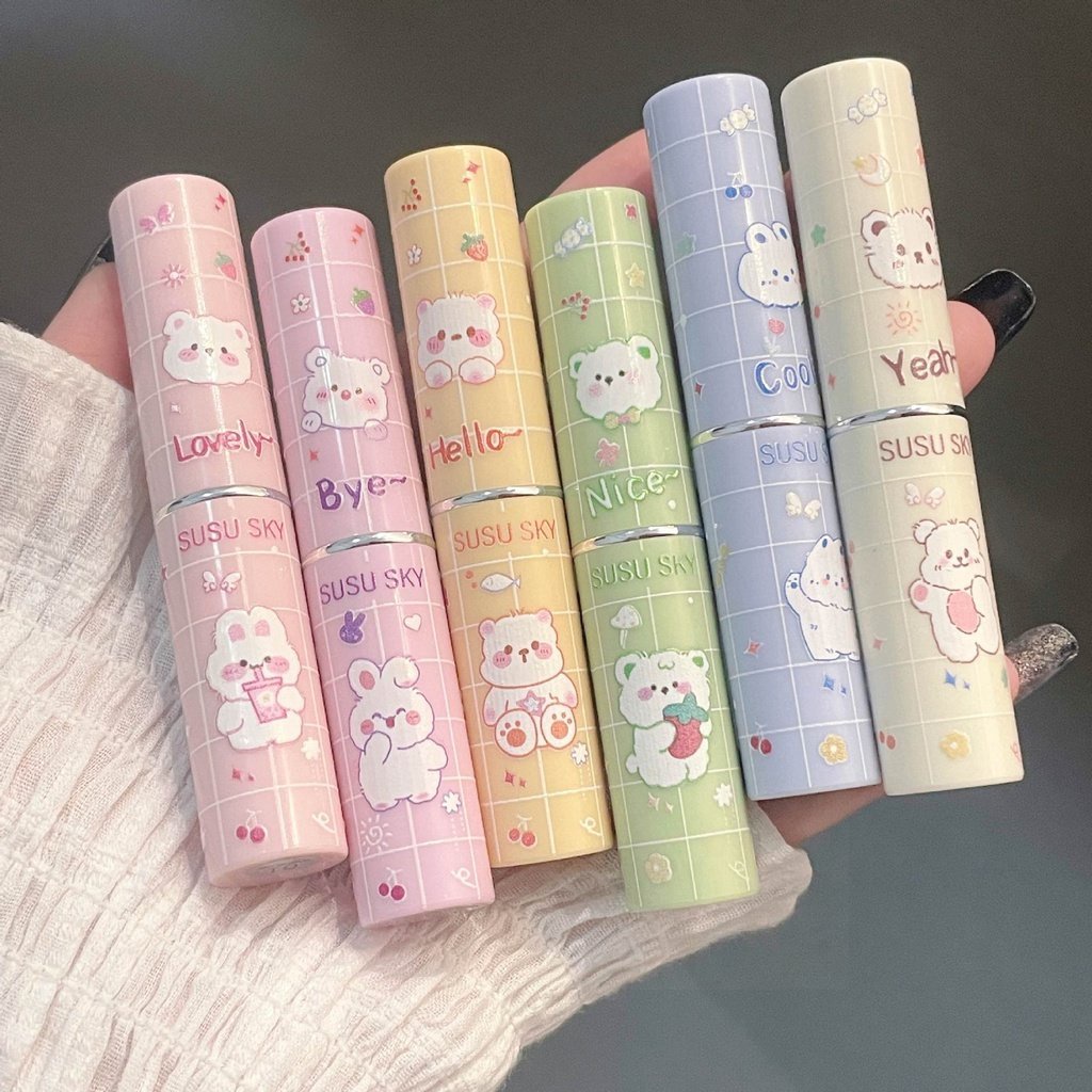 SON THỎI DƯỠNG MÔI SUSU SKY GẤU CUTE