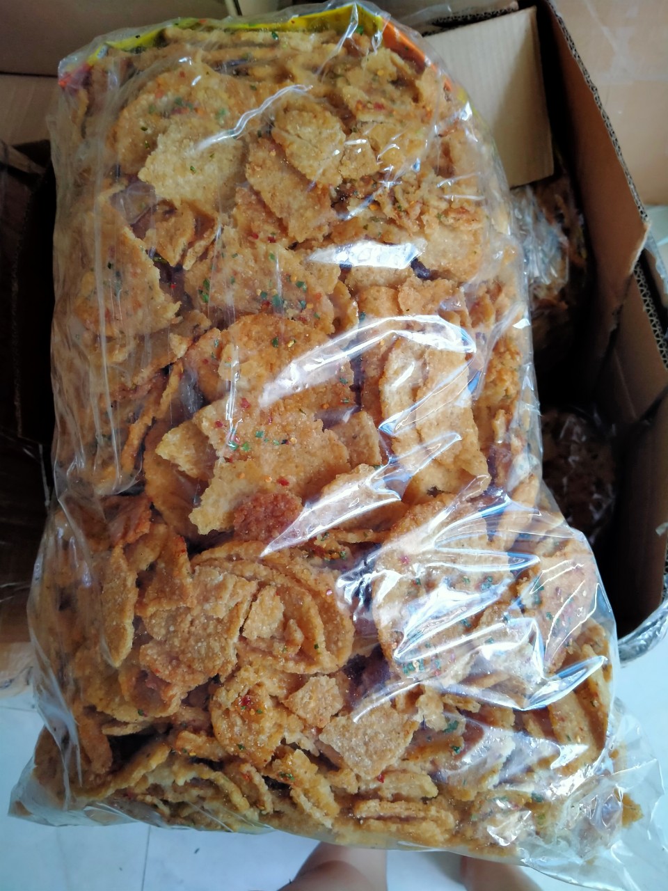5kg cơm cháy chiên mắm hành bể
