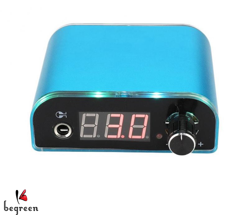 Nguồn máy xăm tattoo LCD-có chế độ rảnh chân