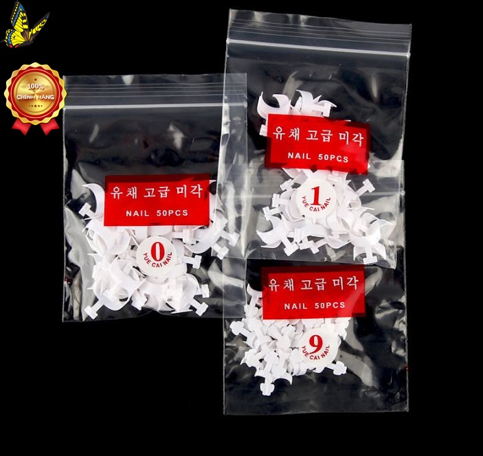 Móng úp móng nối CHÂN bịch 500 móng