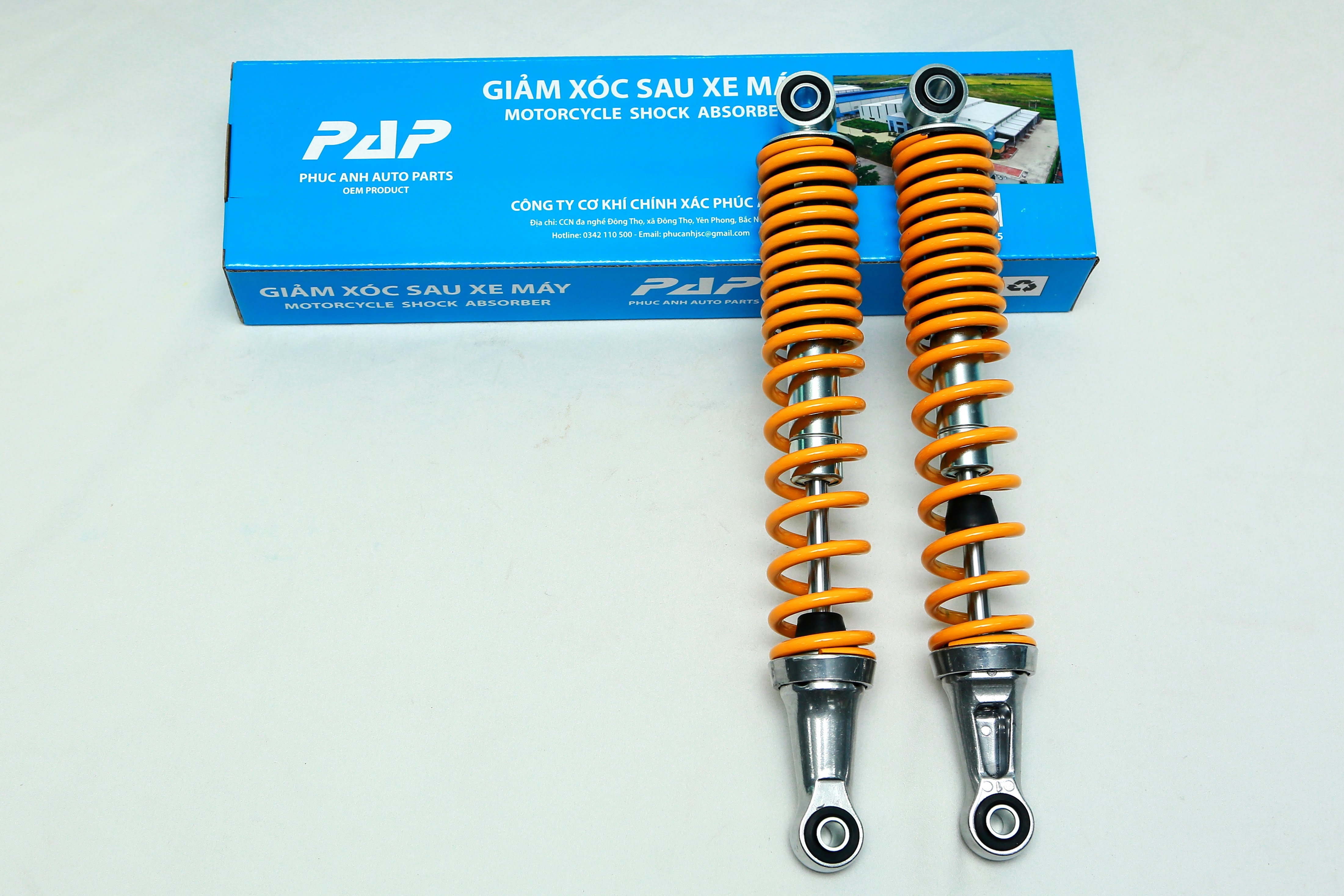 1 đôi Phuộc Giảm xóc sau xe máy WAVE 110S (110cc), ty phi 10,