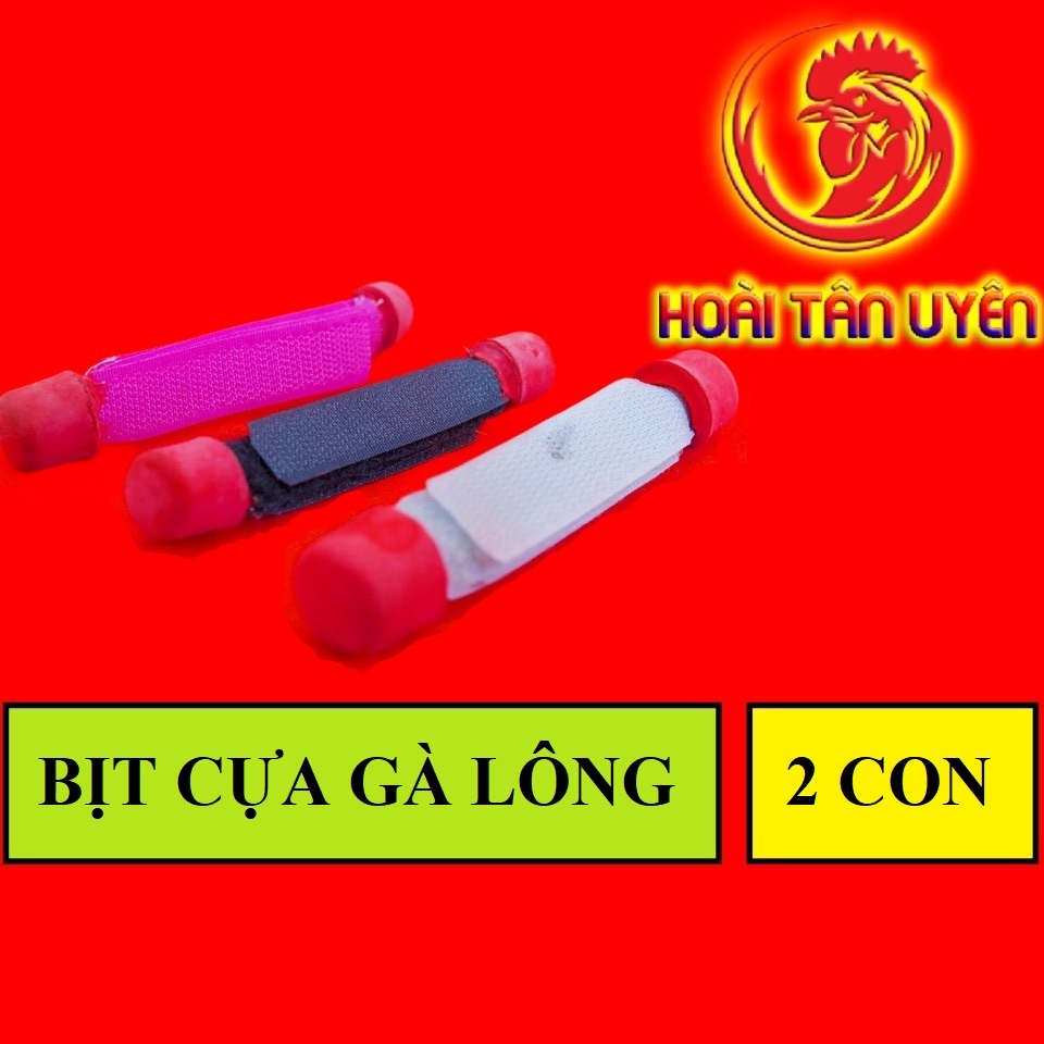 Bịt cựa gà lông 1 cặp 2 con