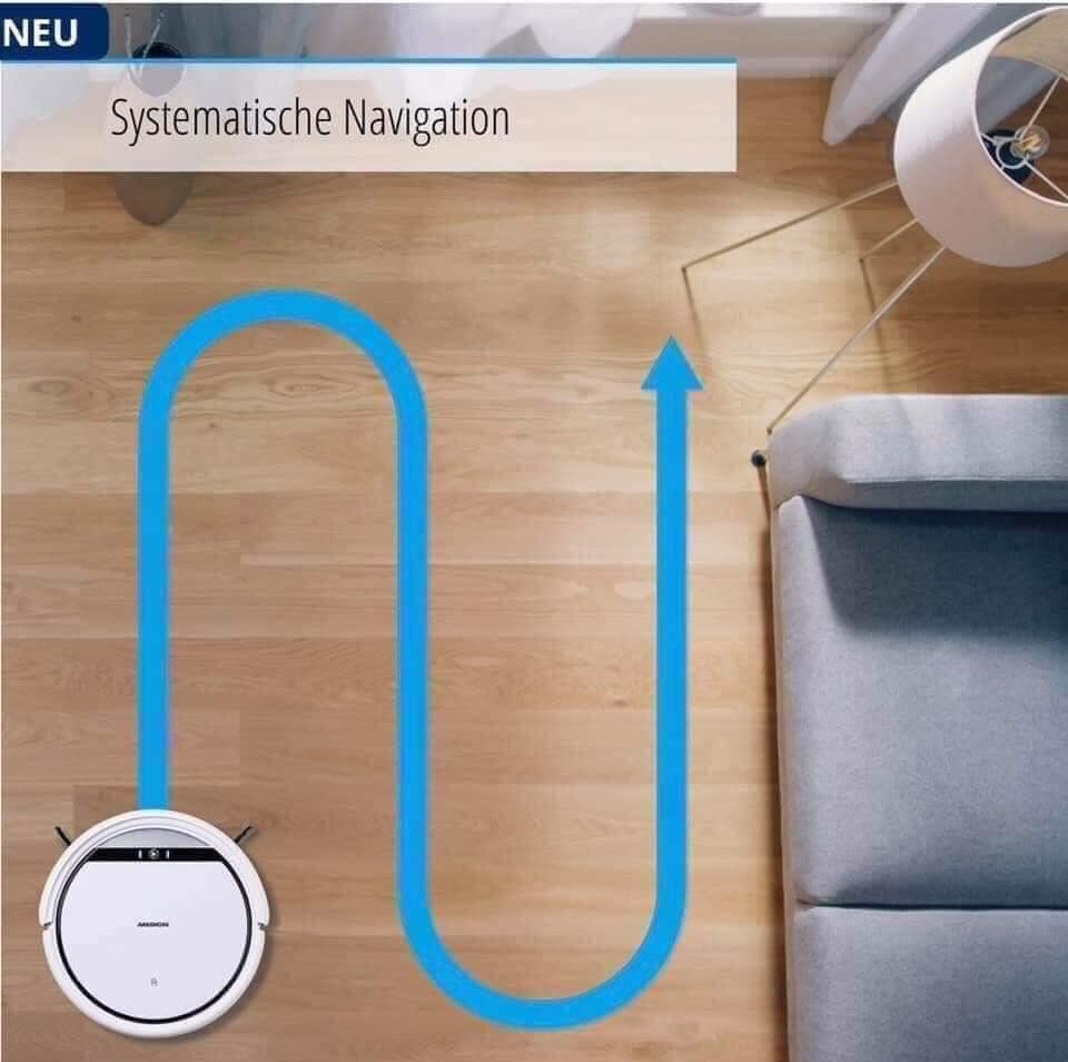 (Hàng Đức) Robot hút bụi lau nhà medion MD19510