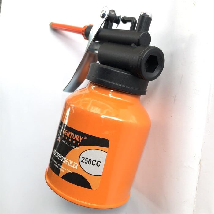 Bình châm nhớt sắt Century 250cc