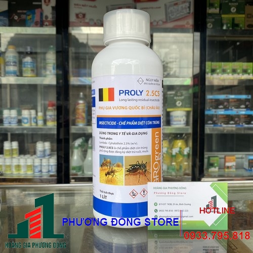 Thuốc diệt ruồi Proly 2.5CS - Dung tích 1 lít