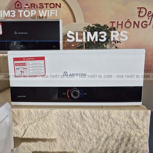 ARISTON SLIM3 RS AG+ 15/20/25/30L LÍT - Bình nóng lạnh gián tiếp ngang - Slim2 SL2 SL3 15/20/25/30 RS VN 2.5FE