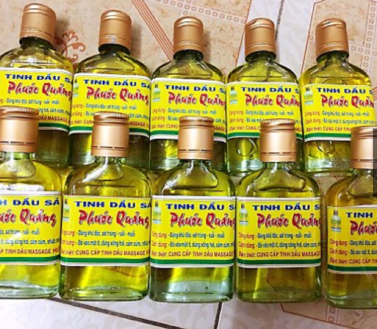 tinh dầu sả chanh đuổi muỗi, côn trùng