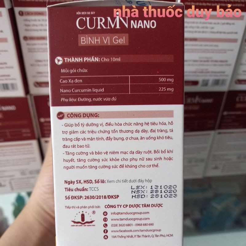 CURMIN NANO BÌNH VỊ - CURMIN BÌNH VỊ