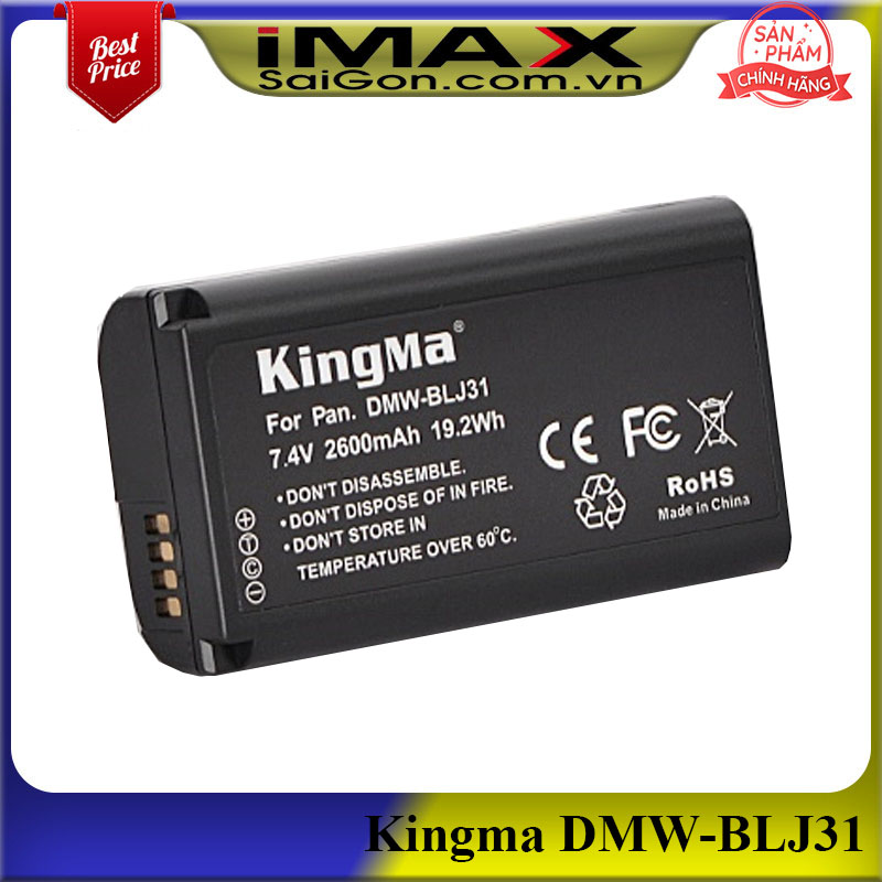 Pin máy ảnh kingma cho dmw-blj31