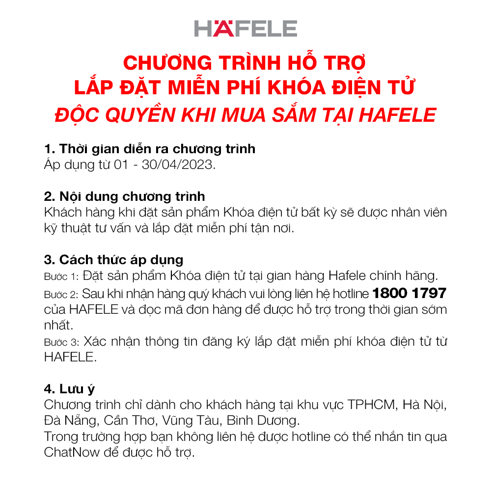 Khóa điện tử Hafele EL7800 plus (912.20.570)