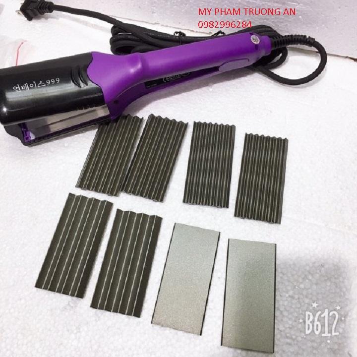 Máy bấm tóc thay bản dập xù - duỗi tóc
