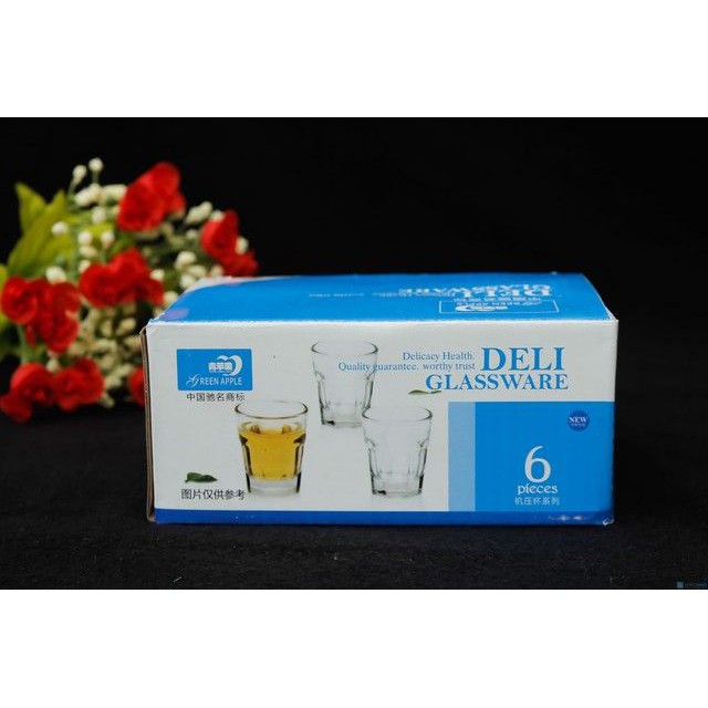 Bộ 6 Chén Thủy Tinh Nhỏ Uống R.ư.ợu