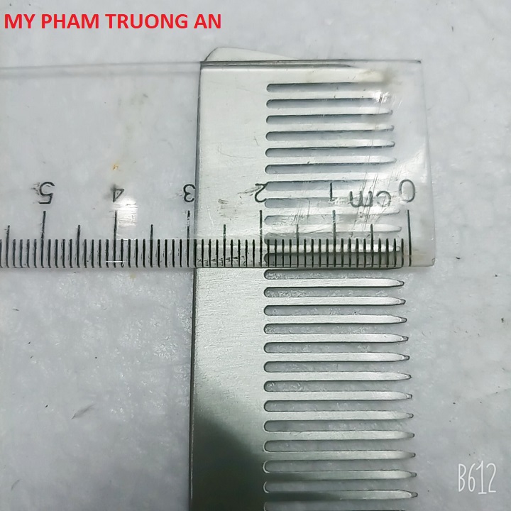 Steel Comb for Men and Women's Hair Cutting