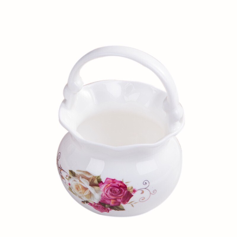 Giỏ Sứ Đựng Thìa Dĩa