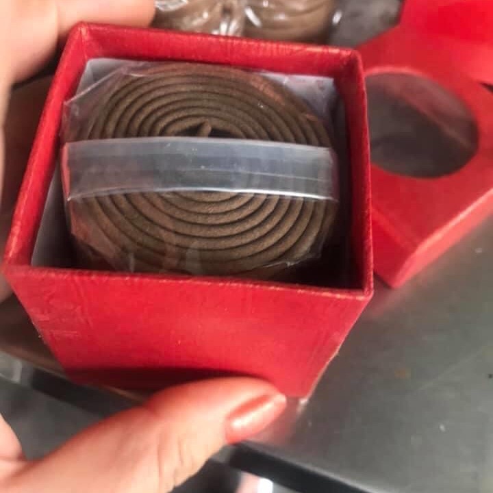 Nhang khoanh trầm hương ( loại 1 khoanh cháy 2 giờ)