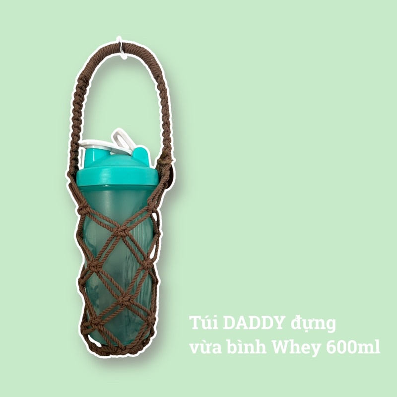 [SALE LỚN CUỐI NĂM 12-14.12]Túi đan handmade Macrame đựng bình nước